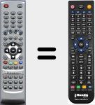 Mando a distancia sustituto de RG405PVRS2