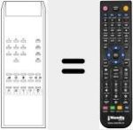 Comandament a distància substitut de TC200