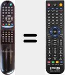 Mando a distancia sustituto de CF-29C36X (105-224F)