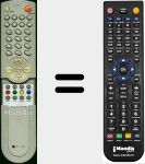 Replacement remote control for KK-Y267