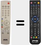 Comandament a dist&agrave;ncia substitut de RG11 (600RG11G0A1)