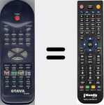 Mando a distancia sustituto de RD3920