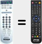 Mando a distancia sustituto de RM980C (147891711)