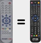 Comandament a distància substitut de Scientificlabs002