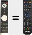 Mando a distancia sustituto de RC1800 (20484758)