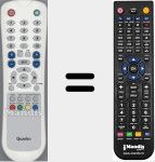 Comandament a distància substitut de TFT-30XT1