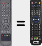 Replacement remote control for RCA301