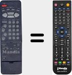 Mando a distancia sustituto de R30C17 (35031070)