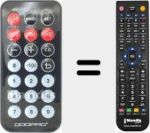 Mando a distancia sustituto de REMCON1546