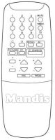 Original remote control PORTLAND PDMQ 14S3