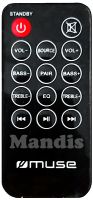 Original remote control MUSE 1520 SBT