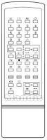 Original remote control CLARIVOX 2572