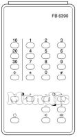 Original remote control CGE FB 639