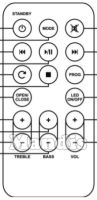 Original remote control ITEK I60017