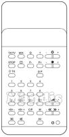 Original remote control CGE TC102
