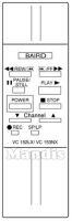 Original remote control BAIRD VC 152 LX / VC 153NX