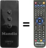 Replacement remote control EDIFIER Edifier-RC10