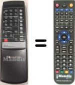 Replacement remote control Nakamichi RE-10