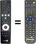 Replacement remote control BOUYGUES TELECOM BBOX