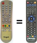 Replacement remote control Engel SEC3960W