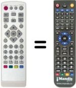 Replacement remote control MICO STB 268