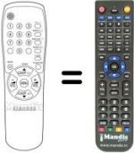 Mando a distancia equivalente Samsung CF 20F42 Z