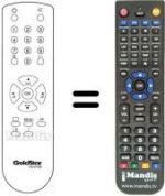 Mando a distancia equivalente LG CL 20 A90