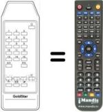 Replacement remote control COMMANDER