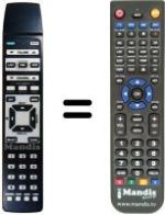Replacement remote control MONTEREY 140