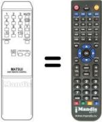 Replacement remote control 209 R