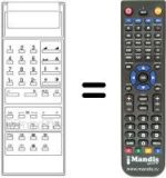 Replacement remote control 30 D1
