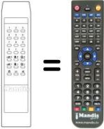 Replacement remote control 9851908205