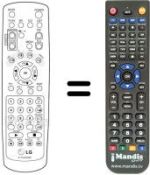 Mando a distancia equivalente LG 29 Q 12 IP