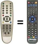 Replacement remote control LG RZ-15LA32