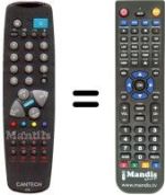 Replacement remote control 910