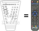 Replacement remote control 9250