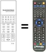 Replacement remote control Hifivox 63664 N