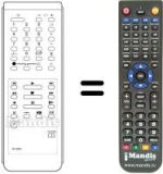 Replacement remote control AV 5631