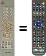 Mando a distancia equivalente Samsung LW 22A13W