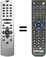 Replacement remote control Matsui DTR 2