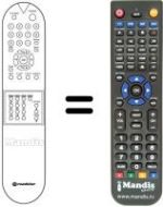 Replacement remote control CL 1836