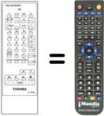 Mando a distancia equivalente CT-9400