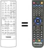 Mando a distancia equivalente CT-9470