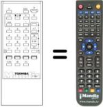 Mando a distancia equivalente CT-9526