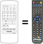 Mando a distancia equivalente Toshiba 2180 TD