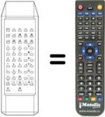 Replacement remote control G2