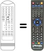 Replacement remote control IR 5500