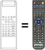 Replacement remote control IR 6000 STEREO
