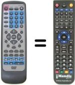 Replacement remote control KF-8000K