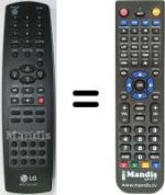 Replacement remote control LG CF 21T24 T